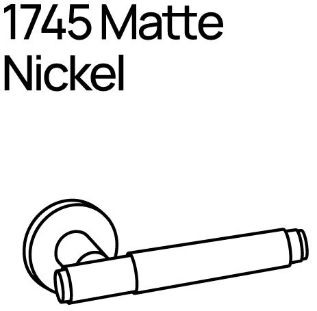 1745 Matte Nickel